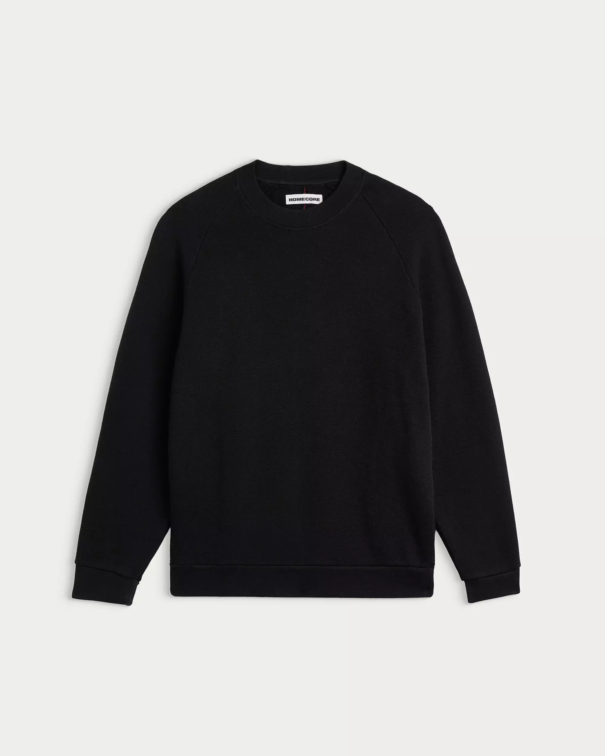 Homecore Terry Sweat Sweatshirt Black Herren Baumwolle schwarz